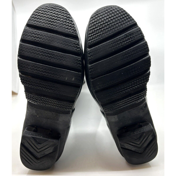 HUNTER Original Gloss Tall Rain Boots Women's Size 8M/9F Black Pull On - Picture 5 of 9